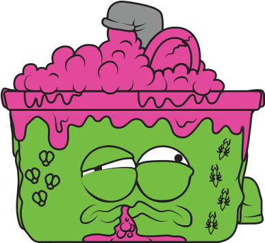 Stink Sink 2 - Grossery Gang Toxic Toilet (400x400), Png Download