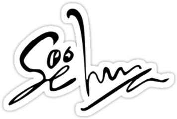 Sehunautograph - Logo Sehun Exo K (375x360), Png Download