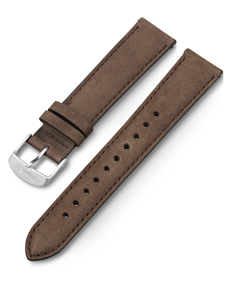 20mm Quick Release Leather Strap - Watch Strap (750x900), Png Download