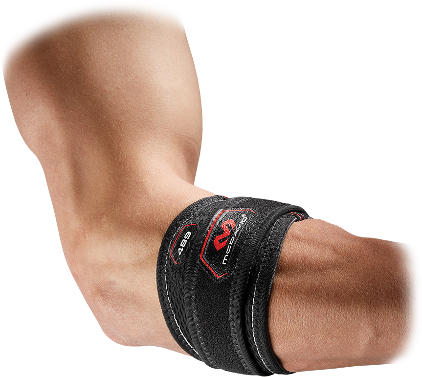 Elbow Strap W/pads - Mcdavid Knee/elbow Pads (1000x1000), Png Download