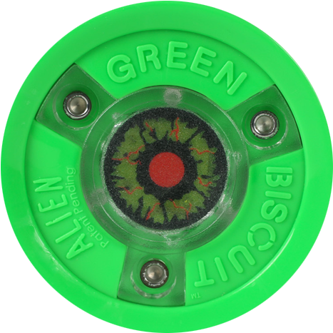 Green Biscuit 'alien' - Green Biscuit Alien Off-ice Practice Puck (500x500), Png Download