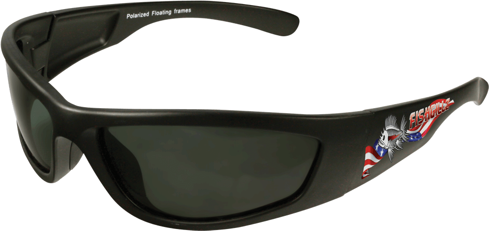 Floating Sunglasses - North Shore-black Frame/gray Lens (1000x507), Png Download