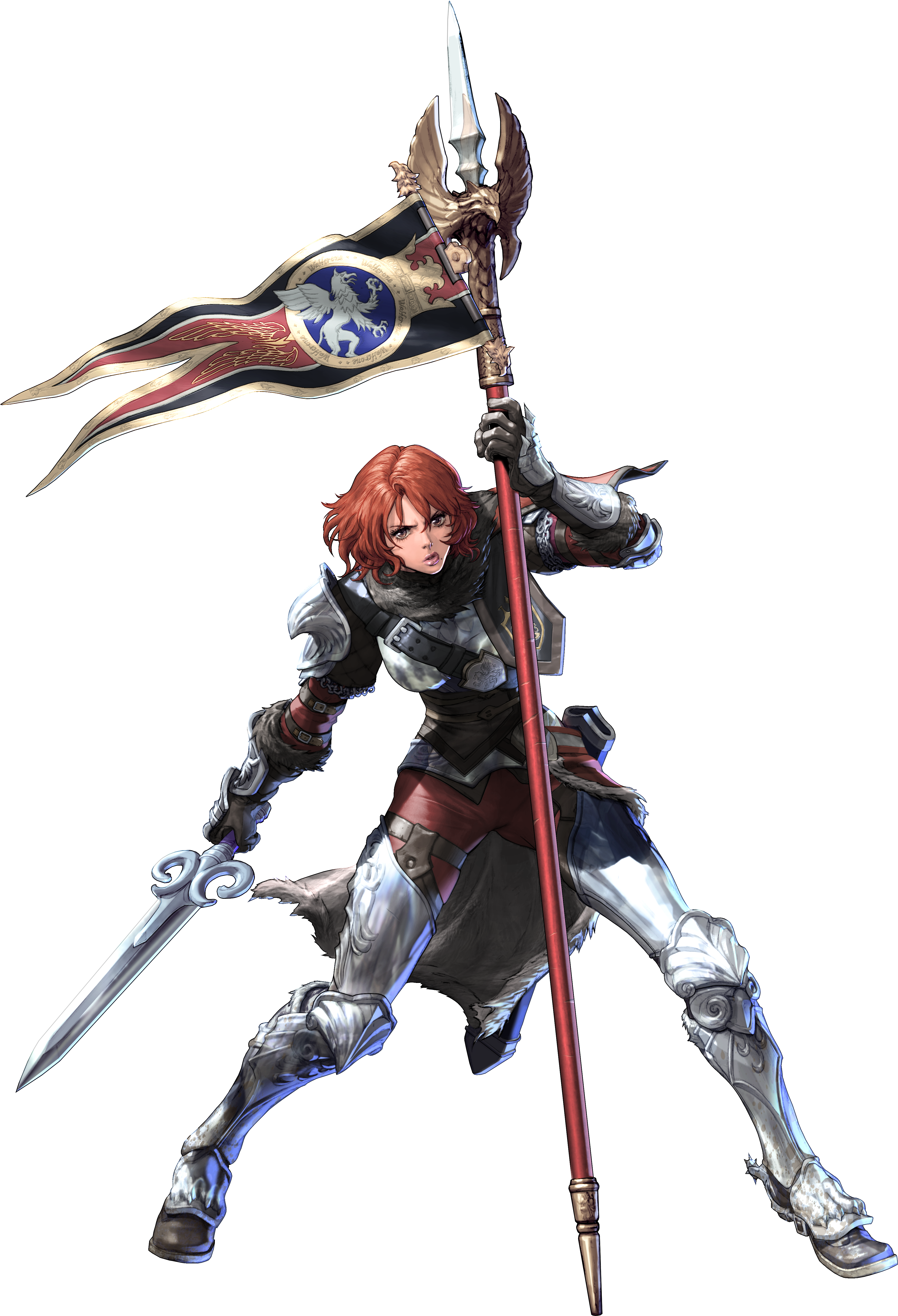 Download Png - Hildegard Soul Calibur (4047x5722), Png Download