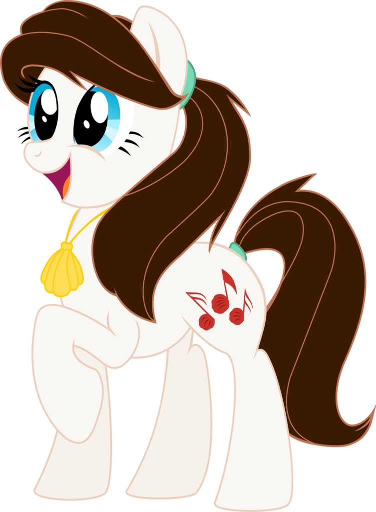 Tashiepie, Cute, Melody, Ponified, Safe, Solo, The - Little Mermaid 2 Pony (753x1024), Png Download