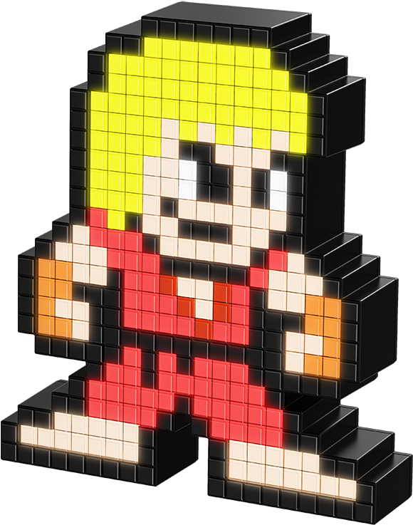 Ken - - Pixel Pals Street Fighter Ken (800x1029), Png Download