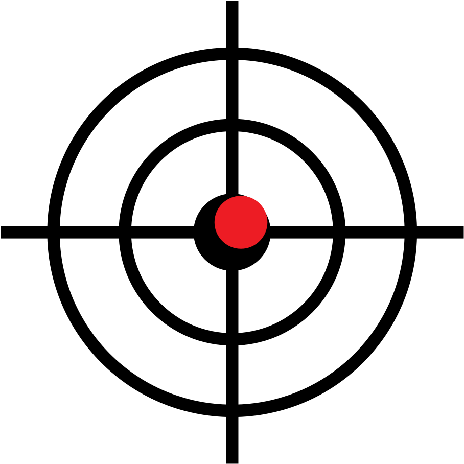 Thumb Image - Bullseye Crosshair (1017x1024), Png Download