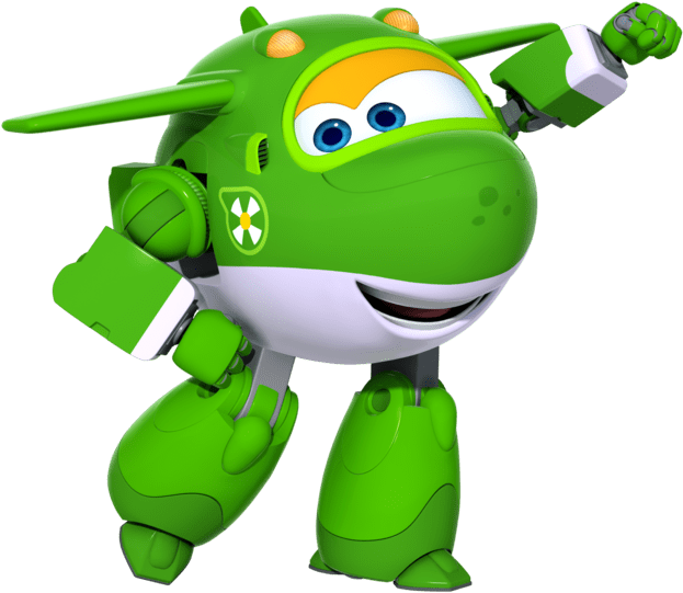 Download - Super Wings Personagens Png (740x752), Png Download