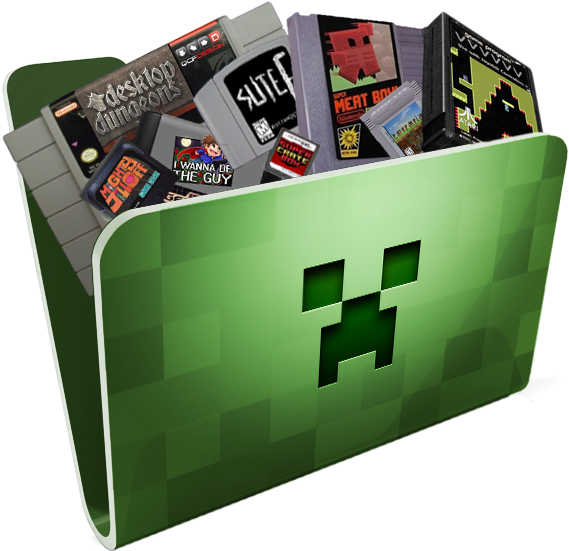 Wii U - Pc Games Folder Icon (568x568), Png Download