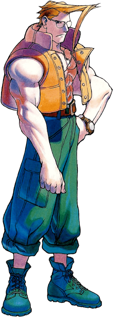 Charlie The Jeff Of All Games Blog Character Spotlight - Nash Street Fighter 3 (750x1125), Png Download