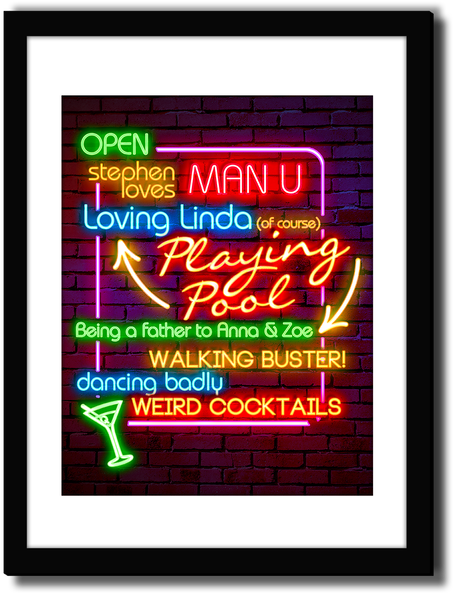 Neon Sign (498x658), Png Download