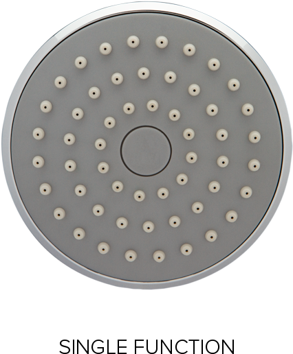 Evolve Single Function Showerhead Showerstart Tsv Image - Evolve Single Function Showerhead With Tsv Ev3011-cp200-sb (585x585), Png Download