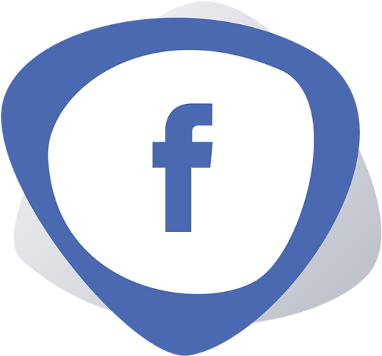 Icono De Facebook - Circle (640x640), Png Download