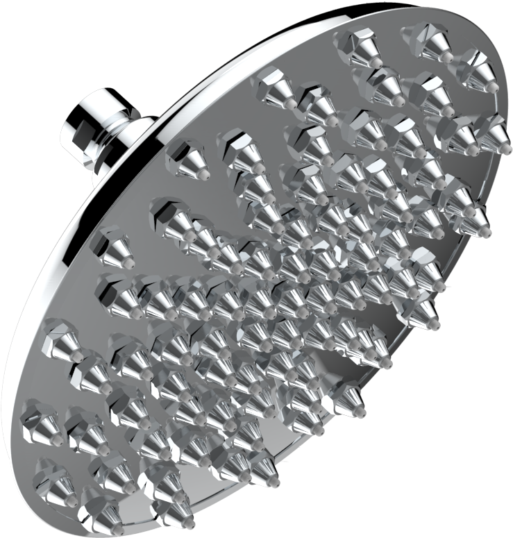 Shower Head, Ø 200 Mm, With 83 Removable Jets Ball - Diamond Blade (1000x1000), Png Download