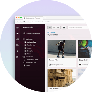 Bookmark Manager With Page Previews - Browser Bookmarks Manager (375x375), Png Download