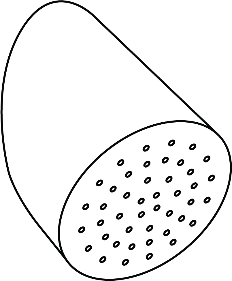 Shower Head (1667x1667), Png Download