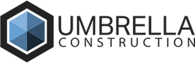 Umbrella Construction Of Mckinney Tx Logo Umbrella - Umbrella Construction (640x264), Png Download