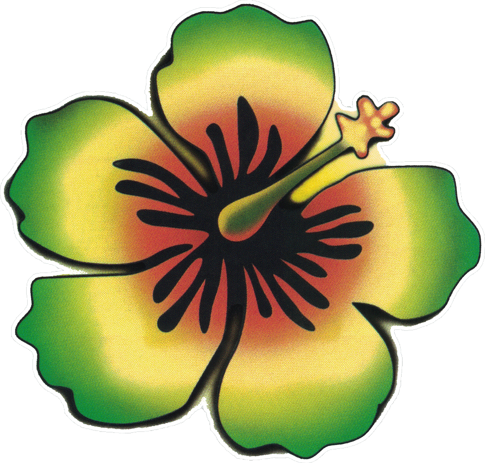 Window Sticker / Decal - Transparent Rasta Png (1000x953), Png Download