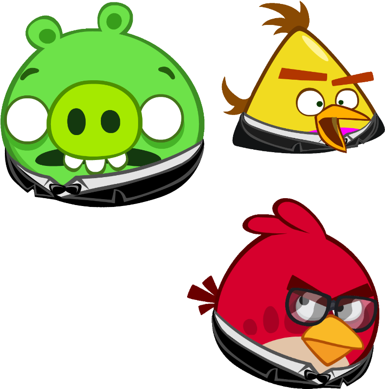 Cutouts - Angry Birds Adhesive Bandages (818x835), Png Download