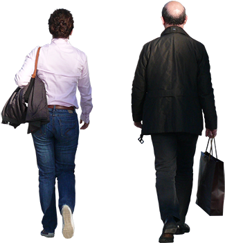 Cutout People (350x350), Png Download