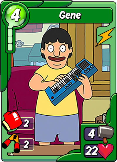 Gene - Animation Throwdown Gene (450x600), Png Download