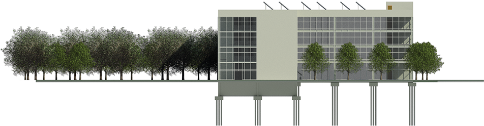 Integrated Building Systems - Commercial Building (1200x296), Png Download