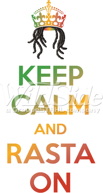 Keep Calm & Rasta On - Keep Calm And Love Hadeel (675x675), Png Download