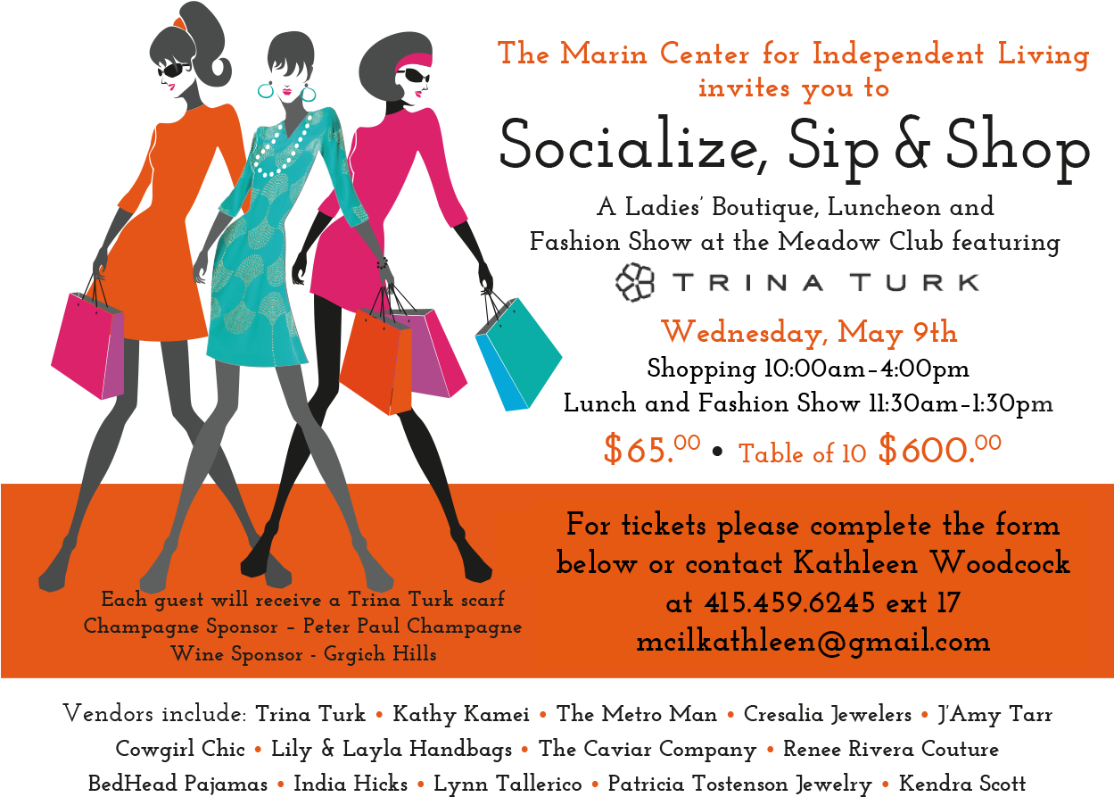 The Marin Center For Independent Living Invites You - Marin Center For Independent Living (1248x936), Png Download