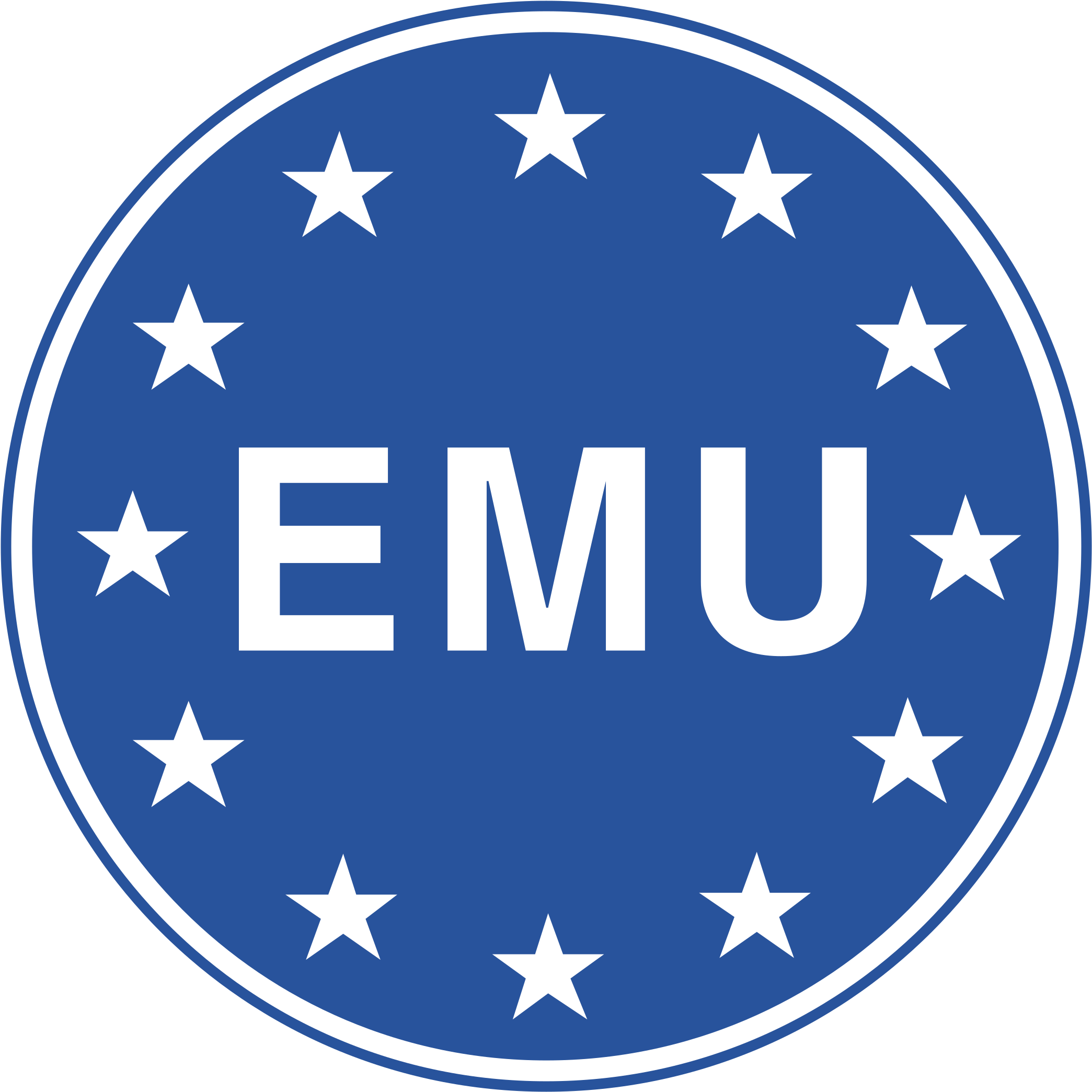 Emu Logo Png Transparent - Circle (2400x2400), Png Download