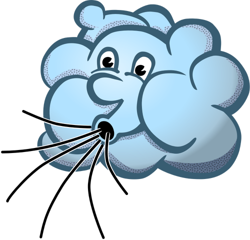 326 Free Clipart Wind Blowing - Wind Clipart (500x480), Png Download