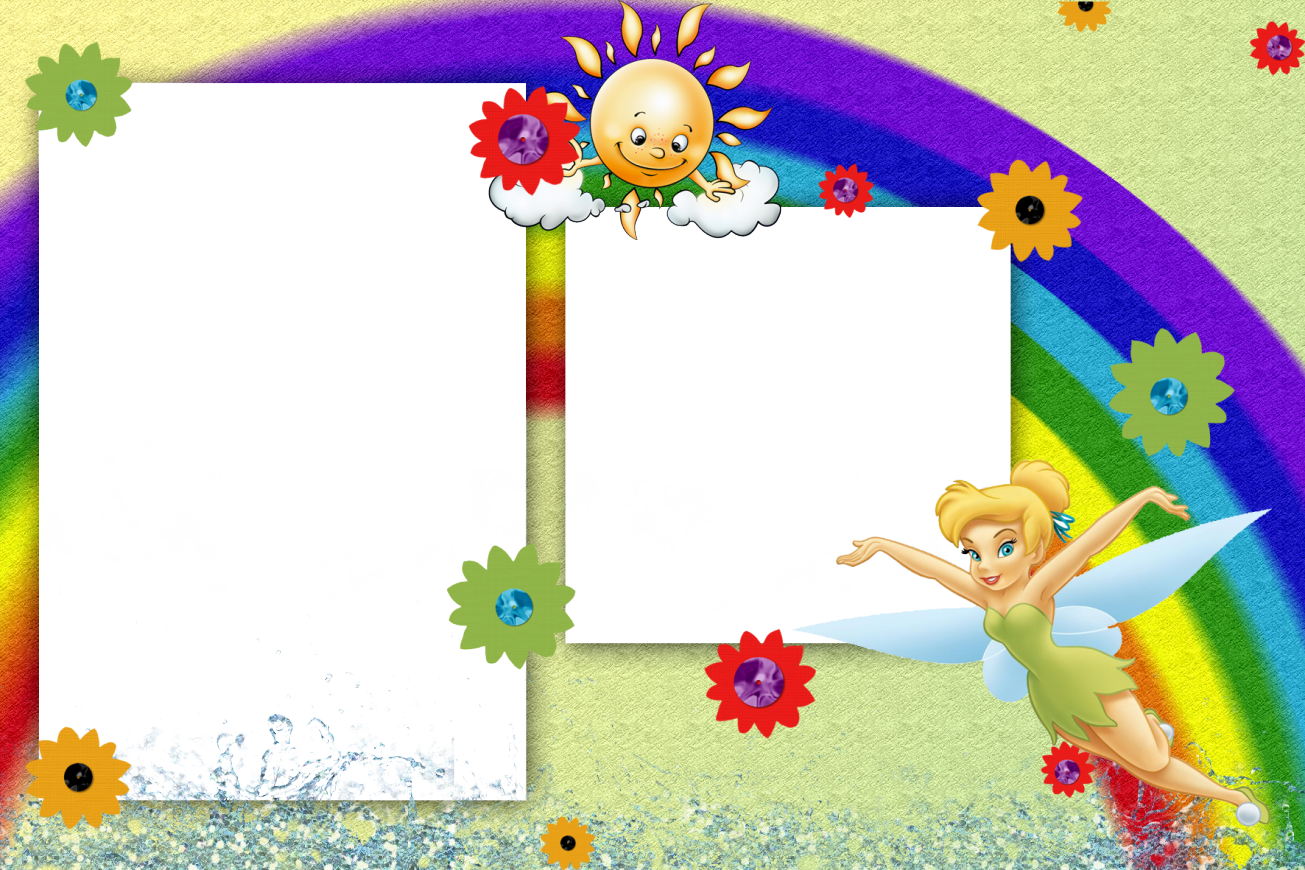 Disney Tinker Bell Flying Over Ocean Button B-dis-0006 (1305x870), Png Download