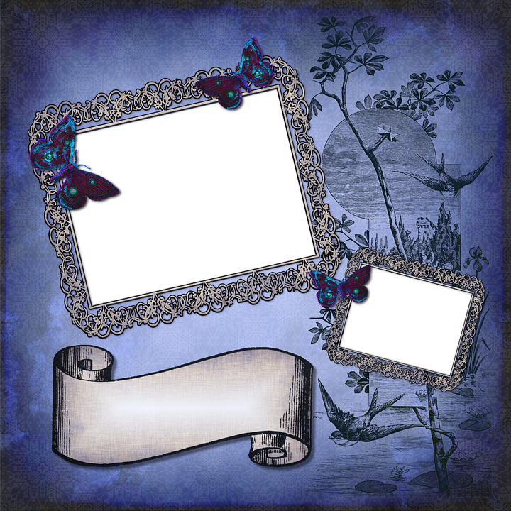 Download Scrapbook, Background, Page, Craft, Frame, Vintage - Scrapbook ...