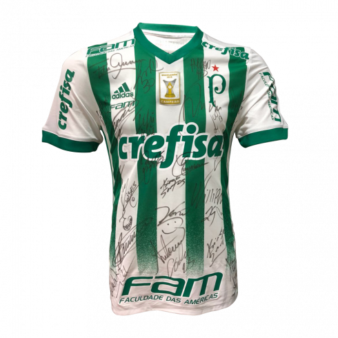 Adidas Palmeiras Home Jersey 17/18 L (490x490), Png Download