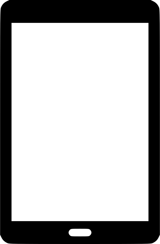 Png File Svg - Mobile Phone Template Png (644x980), Png Download