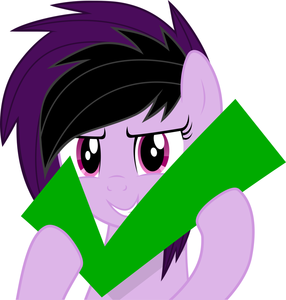 Shinypikachu25, Check Mark, Oc, Oc Only, Oc - Pinkie Pie (977x1024), Png Download