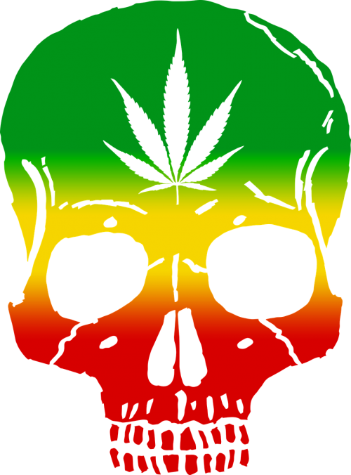 Marijuana Leaf (500x676), Png Download