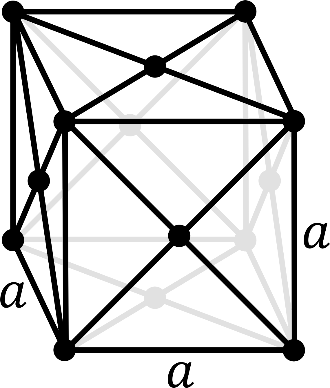 Face Centered Cubic (1200x1398), Png Download