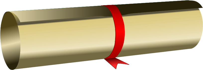 This Free Clipart Png Design Of Graduate 5 - Transparent Degree (900x541), Png Download