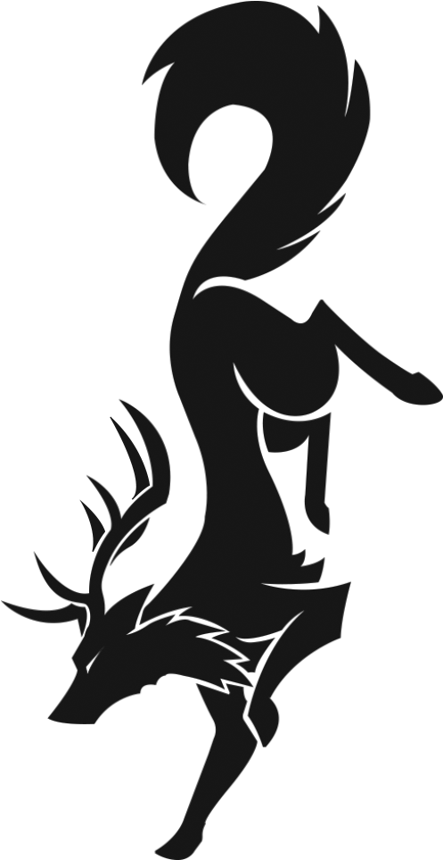 Sigil Of The Horned Wolf - Arizona Fur Con (520x982), Png Download