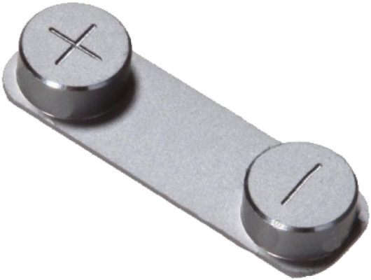 Iphone 5 Volume Button - Iphone 5s Volume Buttons (650x650), Png Download