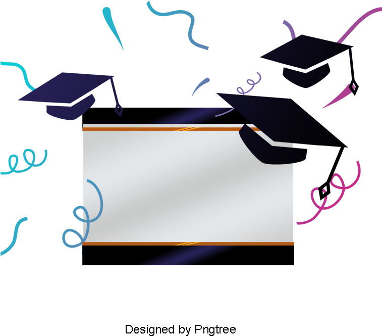 Graduation Season Poster, Vector Png, Graduation, Graduation - Portable Network Graphics (800x800), Png Download