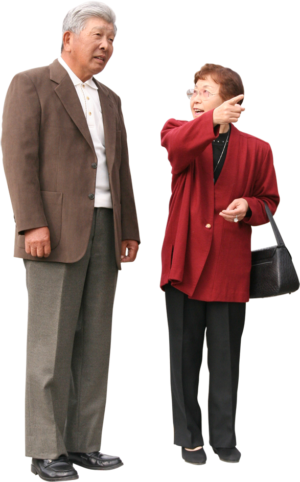 40 - Elderly People For Photoshop (647x1000), Png Download