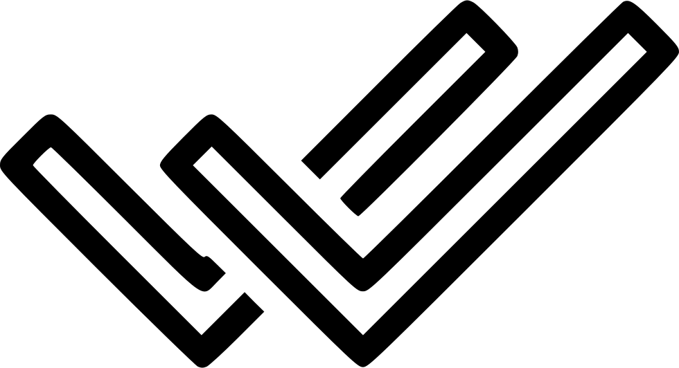 All Done Checkmark Check Finish Comments - Check Mark (980x532), Png Download