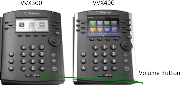 Volume Buttons - Polycom Vvx 300 Desk Phone (629x305), Png Download