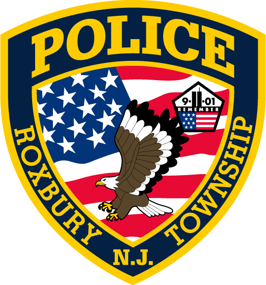 Roxbury Pd Uniform Patch 11 19 2012 Roxbury Police - Roxbury Township Police Badge (538x576), Png Download