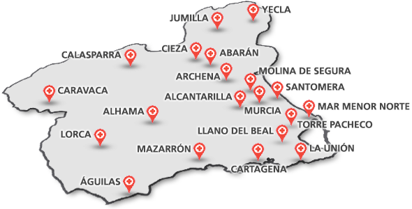 Asambleas Locales De Cruz Roja Región De Murcia - Donde Se Encuentra La Cruz Roja (590x300), Png Download