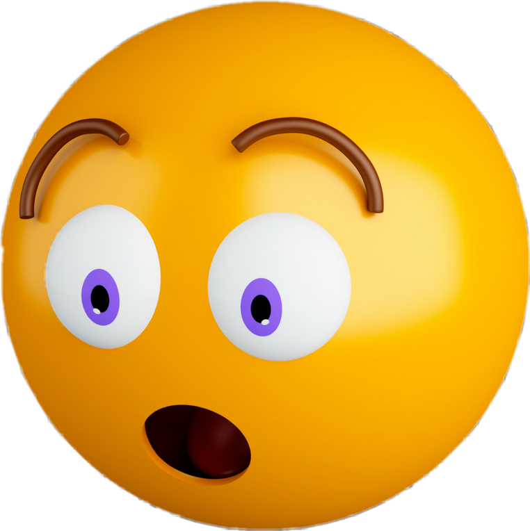 Emoji Emojis Emotions Emoticons Surprised Scfavemoji - Emoji (762x764), Png Download