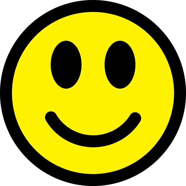 Smiley, Emoticon, Happy, Face, Icon, Good, Sign, Symbol - Yellow Smiley Face Png (640x640), Png Download