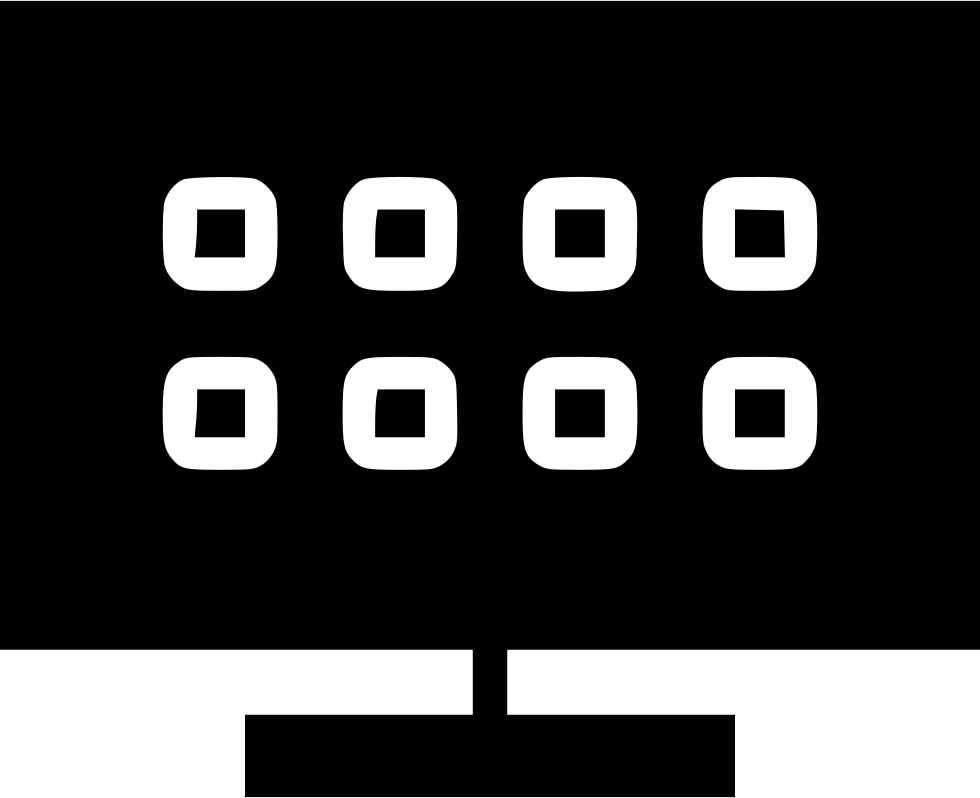 Smart Tv - - Pooja Room Door With Bells (980x798), Png Download