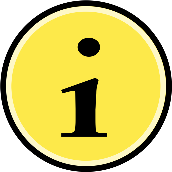 Computer Icons Button Information Microsoft Word Microsoft - Information Button Png (750x750), Png Download