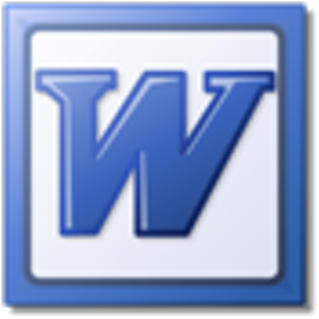 Ms Word 2003 Icon (400x400), Png Download